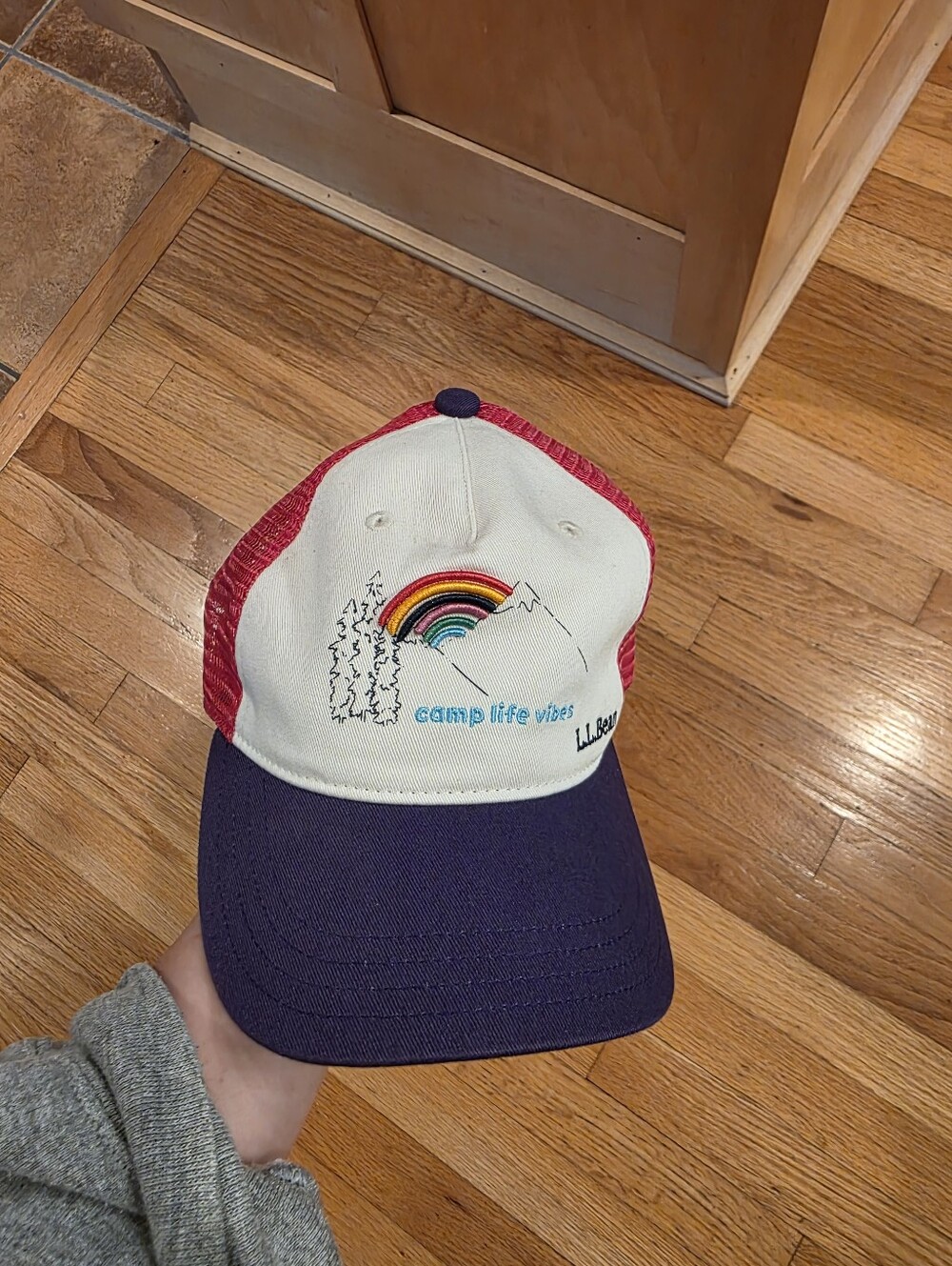 L. L. Bean Rainbow Camp Life Vibes Kids Hat